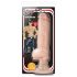 Blush Bad Boy – vibreeriv piercinguga dildo, 17 cm (naturaalne)