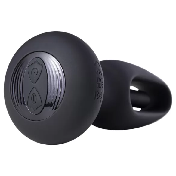 Honey Play Box Snuggy - anaalseks vibraator keelega - must