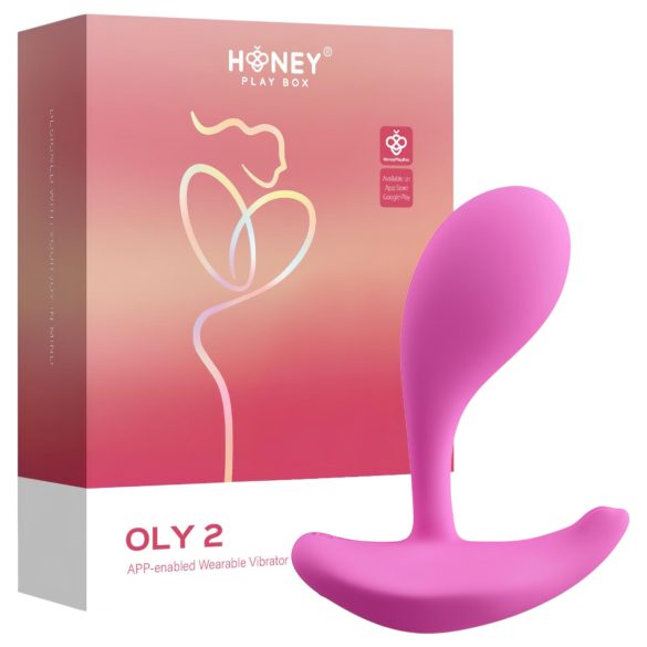 Honey Play Box Oly 2 - G-punkti ja kliitori vibraator - roosa