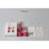 Cotoxo Cherry - 2-osaline geišapalli komplekt (punane)