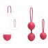 Cotoxo Cherry - 2-osaline geišapalli komplekt (punane)