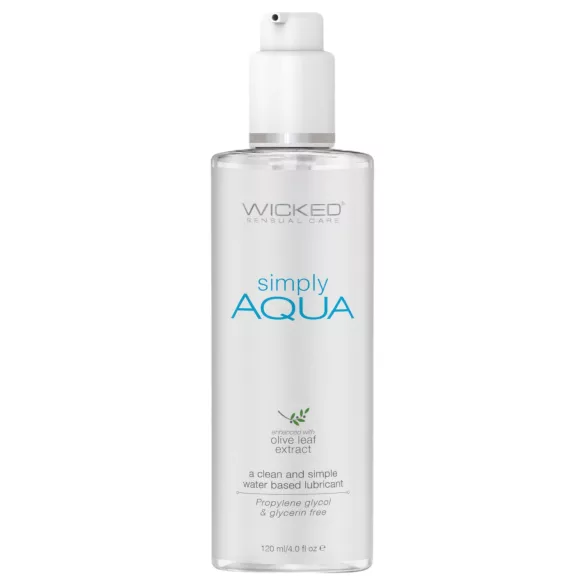 Wicked Simple Aqua - veepõhine vegan libesti - 120ml