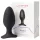 LOVENSE Hush 2 L - akuga väike anaalvibraator (57 mm) - must