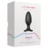 LOVENSE Hush 2 L - akuga väike anaalvibraator (57 mm) - must