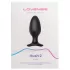 LOVENSE Hush 2 L - akuga väike anaalvibraator (57 mm) - must
