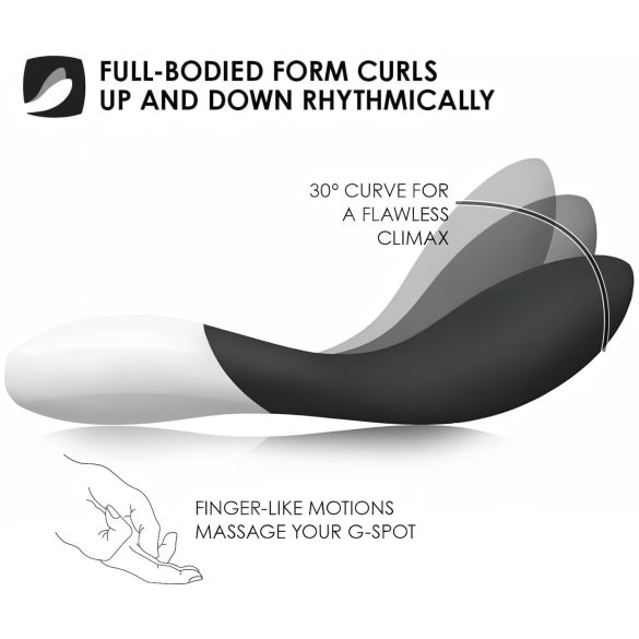 LELO Mona Wave - G-punkti vibraator - veekindel - must