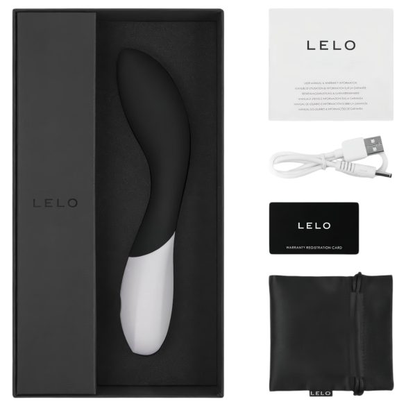 LELO Mona Wave - G-punkti vibraator - veekindel - must