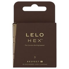 LELO Hex Respect XL - suur kondoom - 3 tk