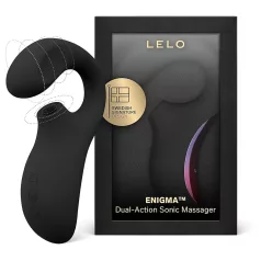   LELO Enigma - laaditav veekindel 2in1 G-punkti vibraator - must