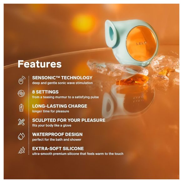 LELO Sila - veekindel helilainetega kliitorivibraator - lilla