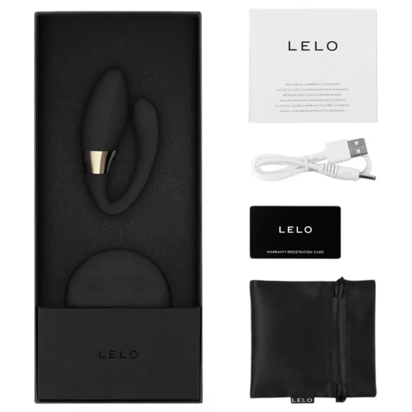 LELO Tiani Duo - paaride vibraator - silikoon - must