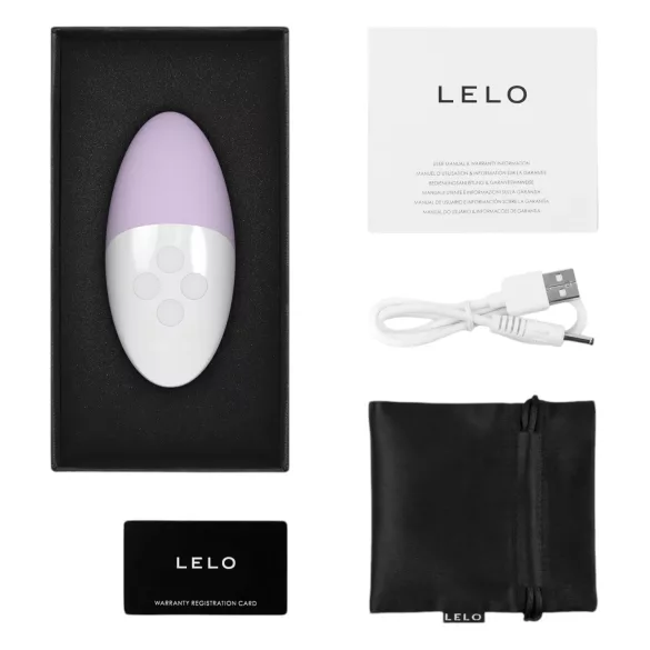 LELO Siri 3 - häälega juhitav kliitorivibraator - lilla