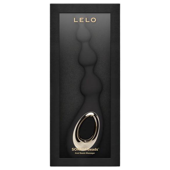 LELO Soraya Beads - akuga veekindel anaalseks vibraator - must