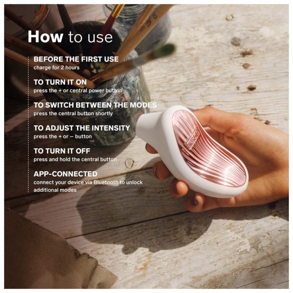 LELO Sona 3 - kliitoristimulaator helilainetega - valge