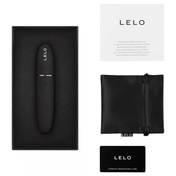 LELO Mia 3 - huulepulga vibraator - must - reisivibraator