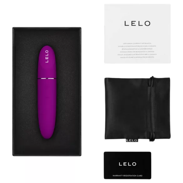 LELO Mia 3 - minivibraator reisile - huulepulga kujuline - roosa