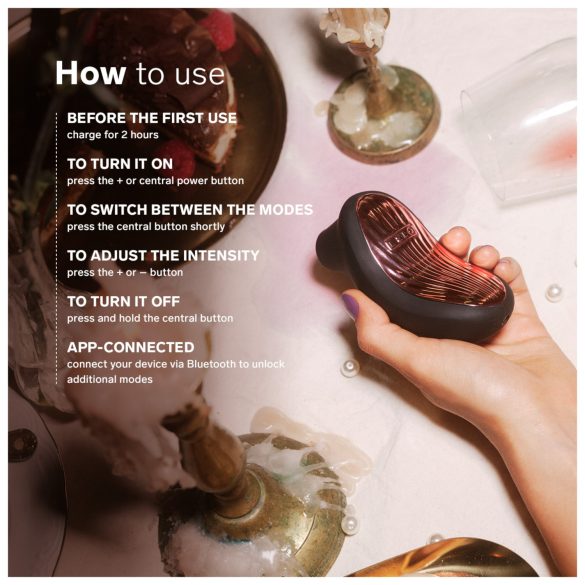 LELO Sona 3 Cruise - klitoristimulaator helilainetega - must