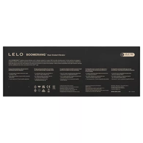 LELO Boomerang - kahepoolne vibraator (lilla)