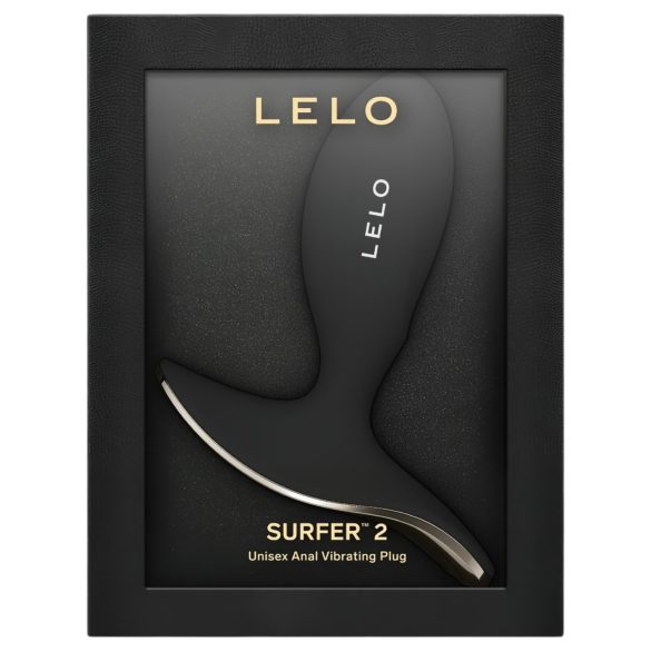 LELO Surfer - nutikas vibreeriv anaalpunn (must)