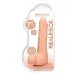 RealRock Dong 7 - realistlik munanditega dildo 17cm - naturaalne