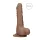 RealRock - realistlik munanditega dildo - 17cm - tume naturaalne