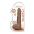 RealRock - realistlik munanditega dildo - 17cm - tume naturaalne