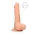 RealRock - dildo munanditega - realistlik - 20cm naturaalne
