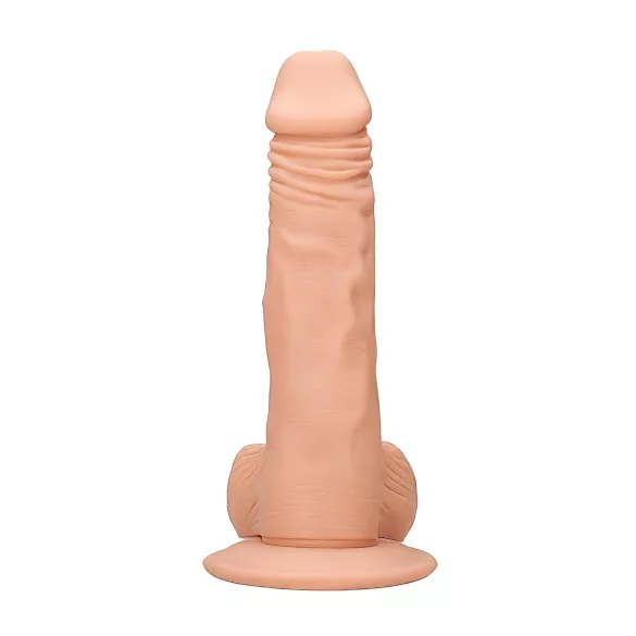RealRock - dildo munanditega - realistlik - 20cm naturaalne