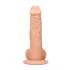 RealRock - dildo munanditega - realistlik - 20cm naturaalne