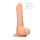 RealRock Dong 9 - elutru, munanditega dildo (23cm) - naturaalne