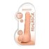 RealRock Dong 10 - elutru munanditega dildo (25cm) - naturaalne