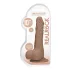 RealRock Dong 10 - realistlik munanditega dildo 25cm - tume nahatoon