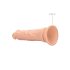 Realistlik Dong 7 - elutruud dildo (17 cm) - naturaalne