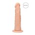 RealRock Dong 8 - elutru dildo (20 cm) - naturaalne