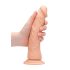 RealRock Dong 8 - elutru dildo (20 cm) - naturaalne