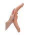 RealRock Kahepoolne 14-tolline Dong (36cm) - Naturaalne