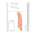 RealRock peenisemansett 21cm - naturaalne