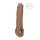 RealRock peenisevarrukas 21cm - tume naturaalne