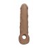 RealRock peenisevarrukas 21cm - tume naturaalne