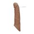 RealRock peenisevarrukas 21cm - tume naturaalne