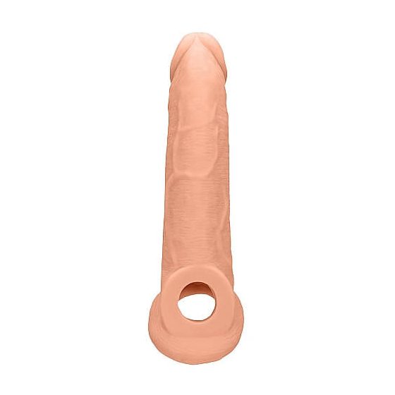 RealRock Penis Sleeve 9 - penis sheath (21,5cm) - natural