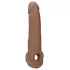 RealRock - peenisehülss - 21,5 cm - tume naturaalne