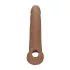 RealRock - peenisehülss - 21,5 cm - tume naturaalne
