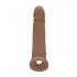 RealRock - peenisehülss - 21,5 cm - tume naturaalne