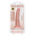 RealRock Slim - realistlik dildo - 15,5 cm (naturaalne)