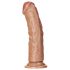 RealRock - realistlik dildo - 15,5 cm - tume naturaalne
