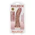 RealRock - realistlik dildo - 15,5 cm - tume naturaalne