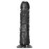 RealRock - Must tapadusega realistlik dildo - 15,5cm