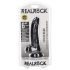 RealRock - realistlik dildoga iminapp - 15,5cm must