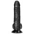 RealRock - iminapaga, realistlik dildo - 15,5cm (must)